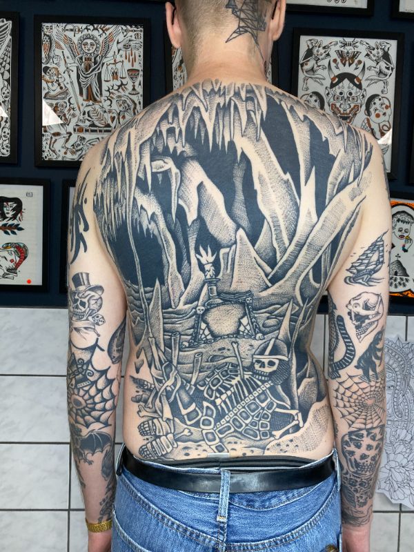 Large back piece