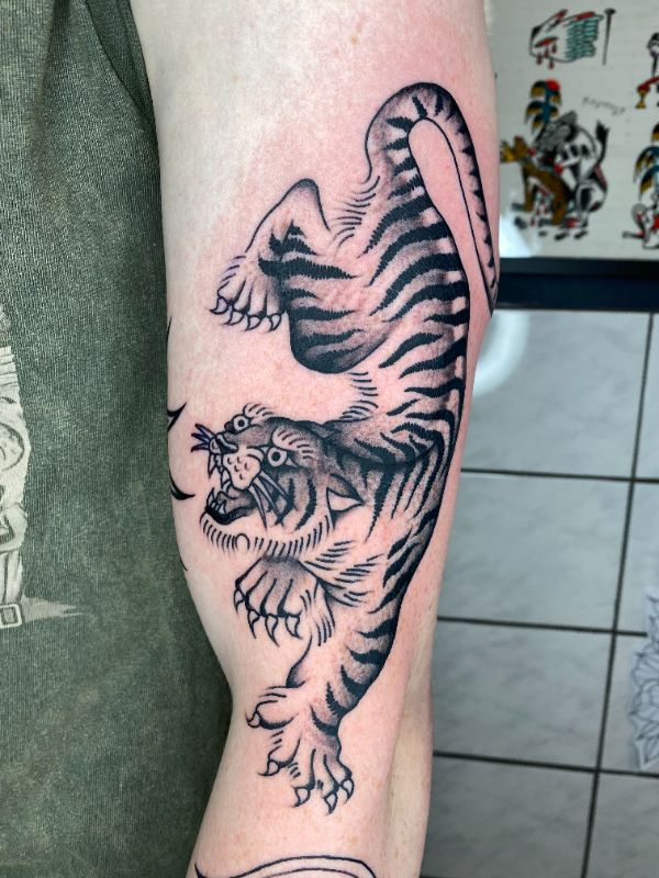 Old school tiger